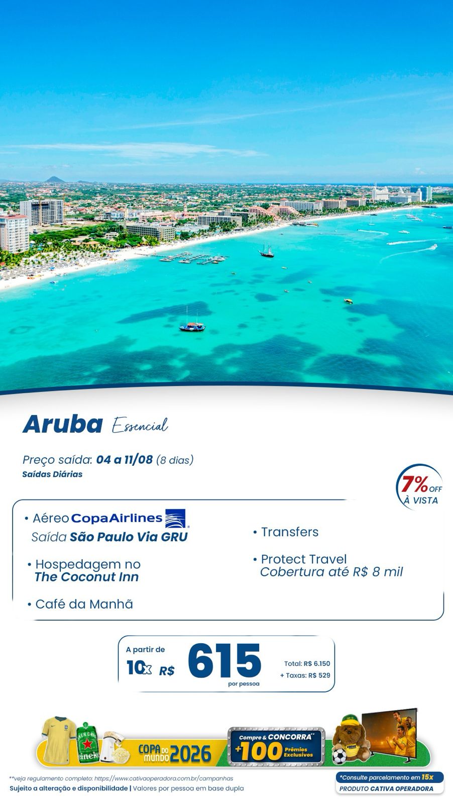 Aruba Essencial — The Coconut Inn