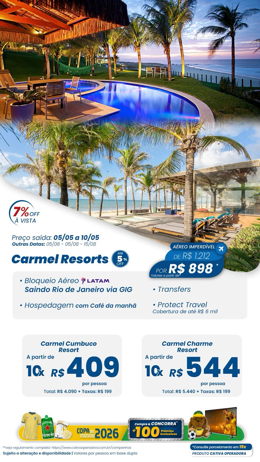 Carmel Resorts — Cumbuco e Charme