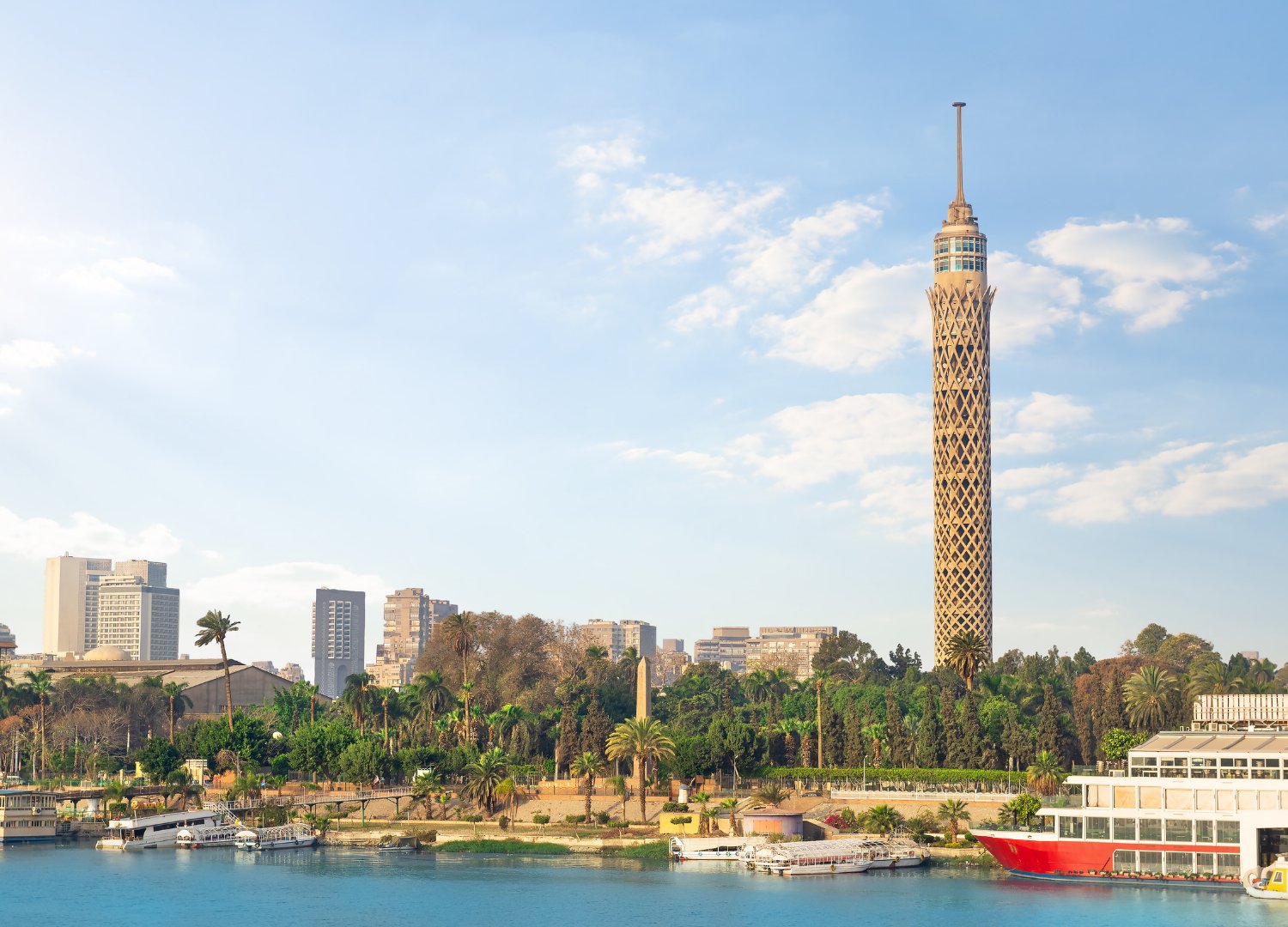 Cairo: Cruzeiro pelo Nilo + Novo Grand Museu + Janta na torre de Cairo -10 Dias