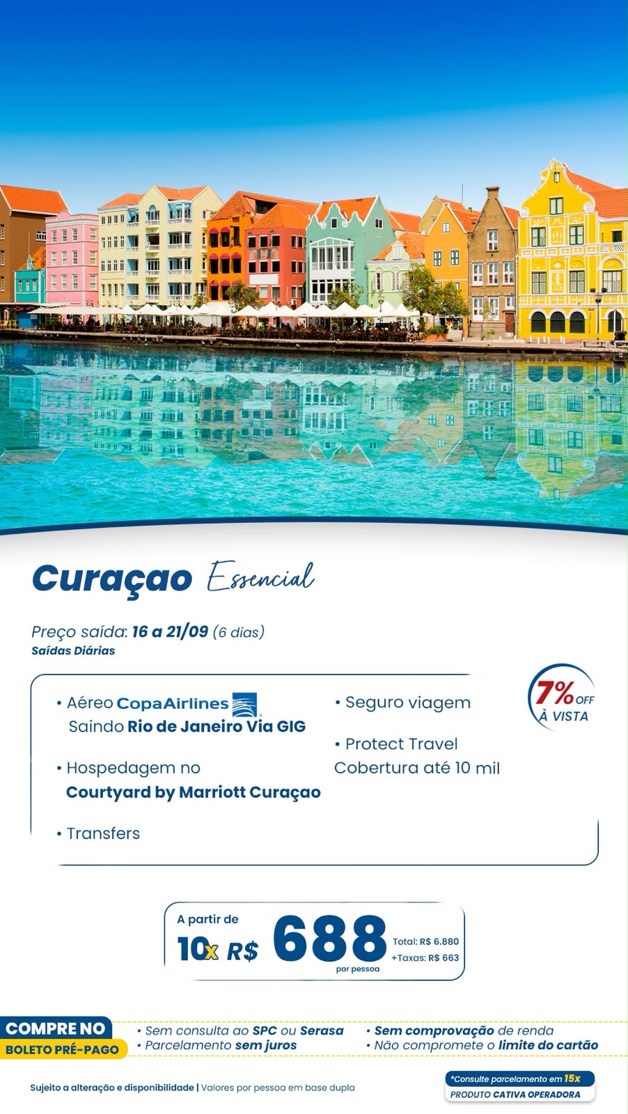 Curaçao Essencial: praias de águas cristalinas e sol o ano inteiro