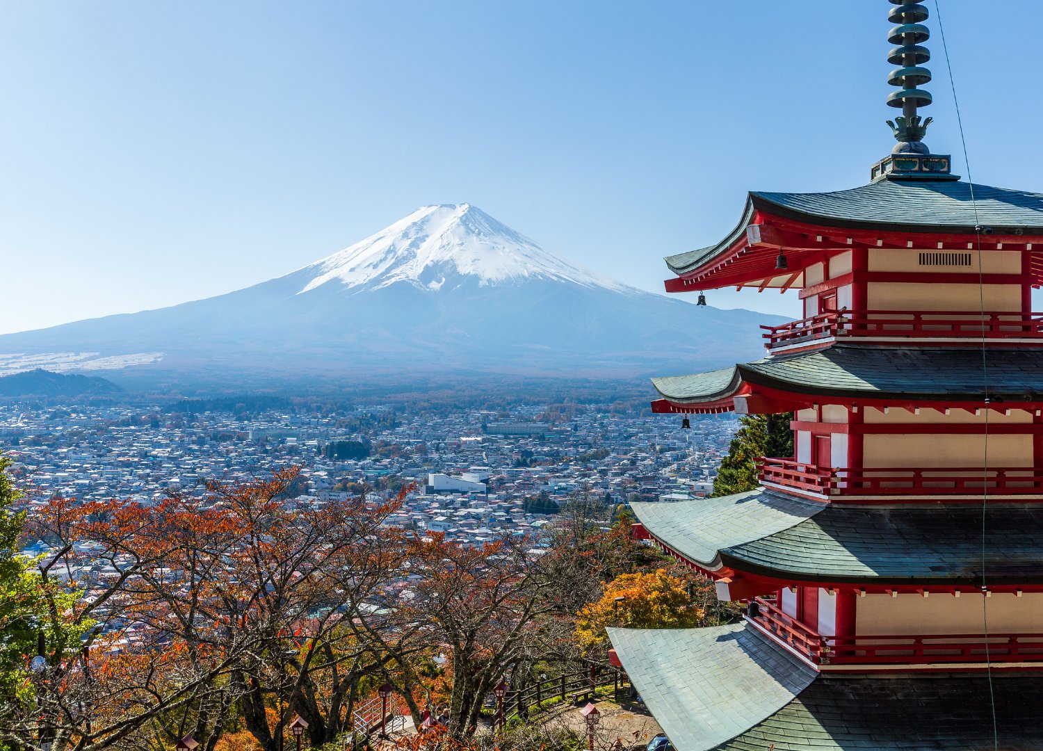 Tóquio: Japão com o Monte Fuji