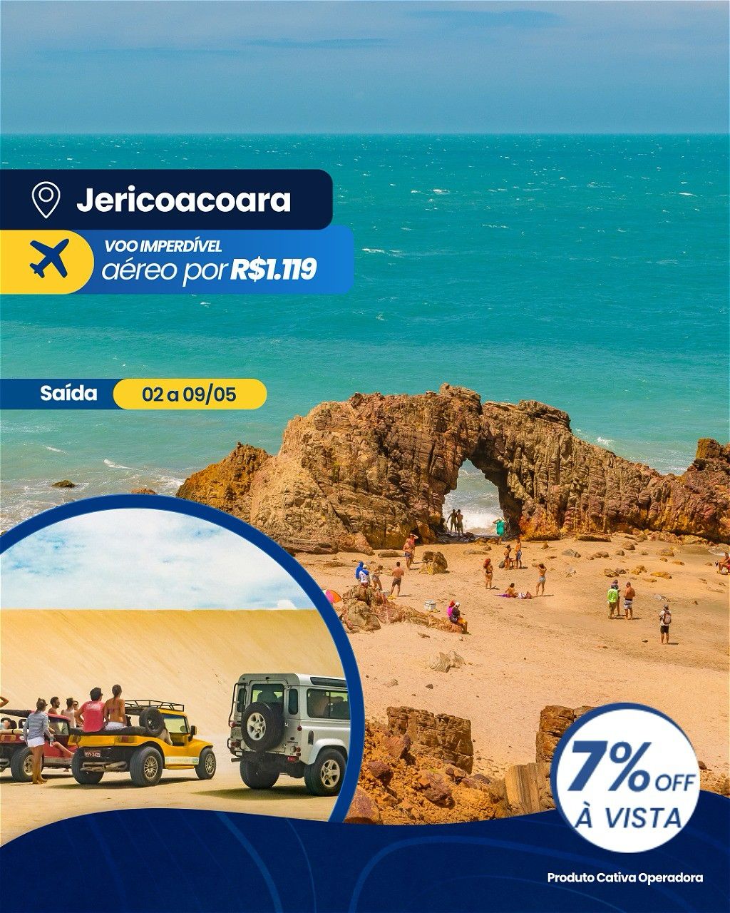 Jericoacoara — dunas e praias