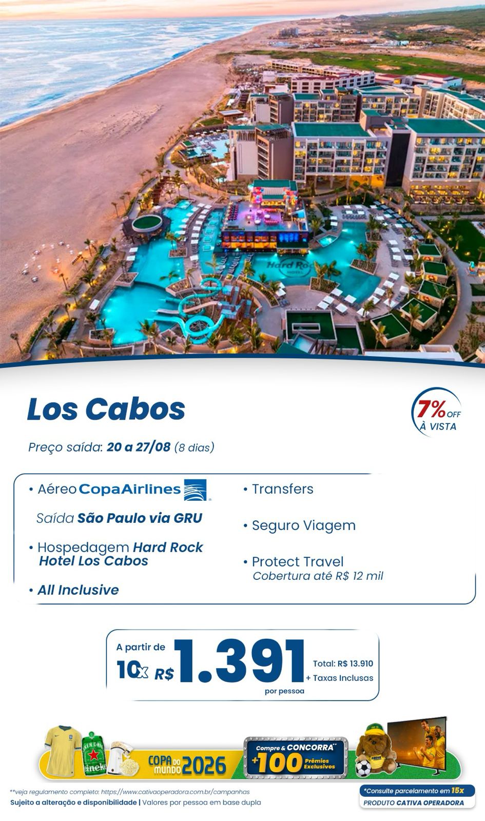 Los Cabos — Hard Rock Hotel all inclusive