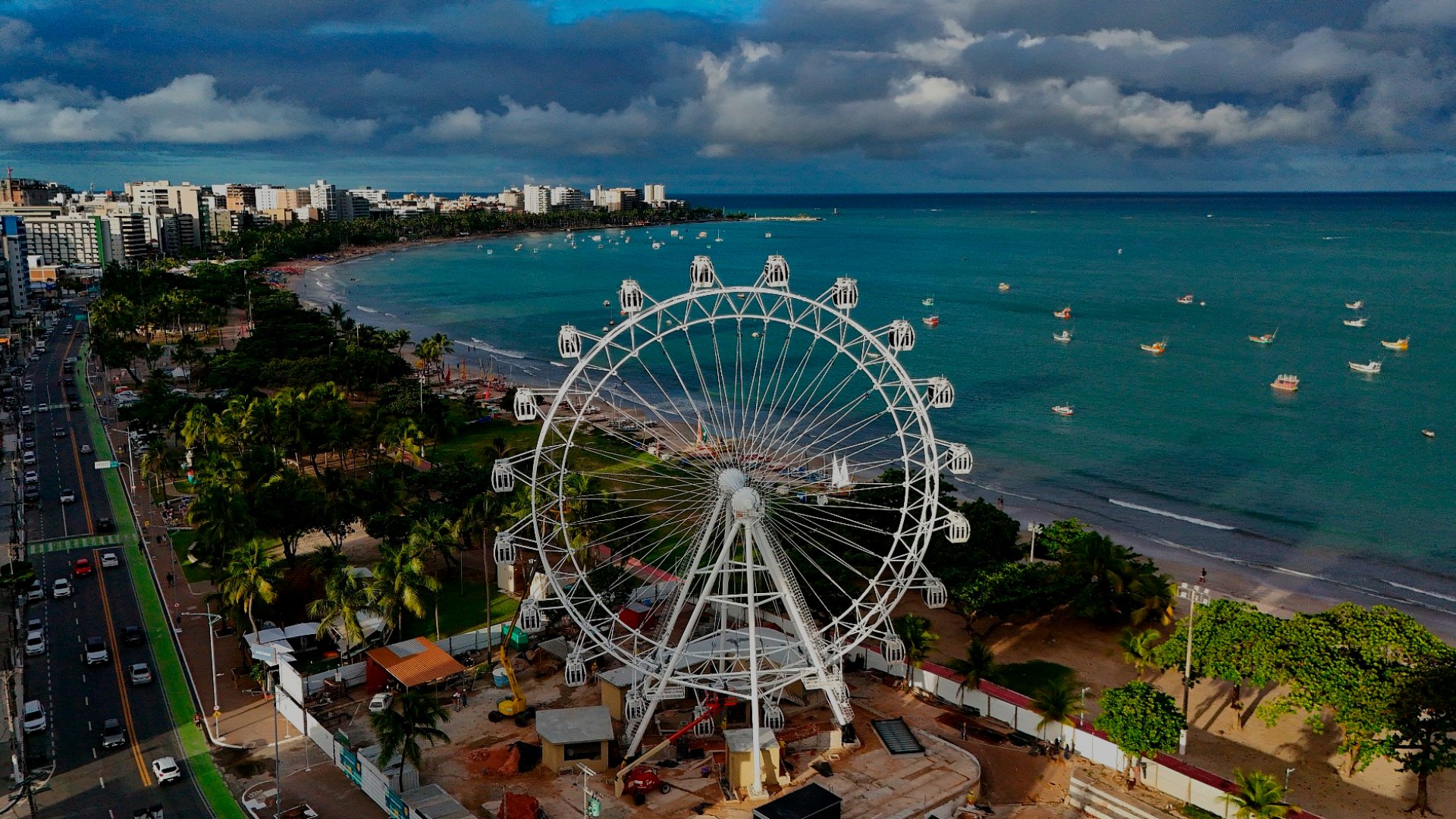 Maceió: Maceió com Praia do Francês e Gunga + Roda Gigante frente mar