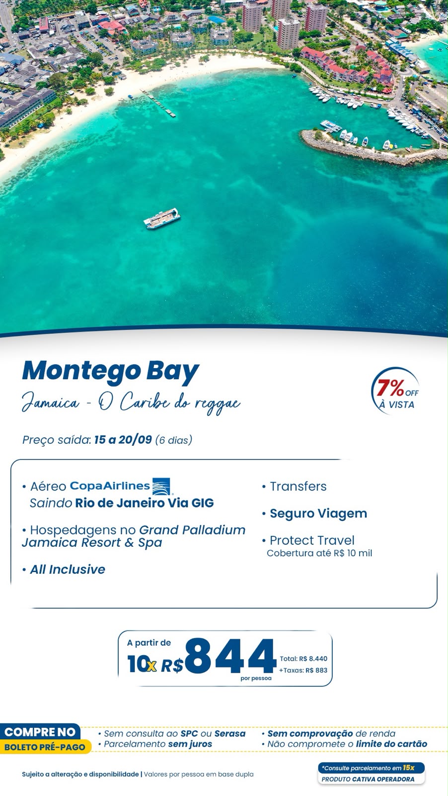 Montego Bay Jamaica: Grand Palladium all inclusive