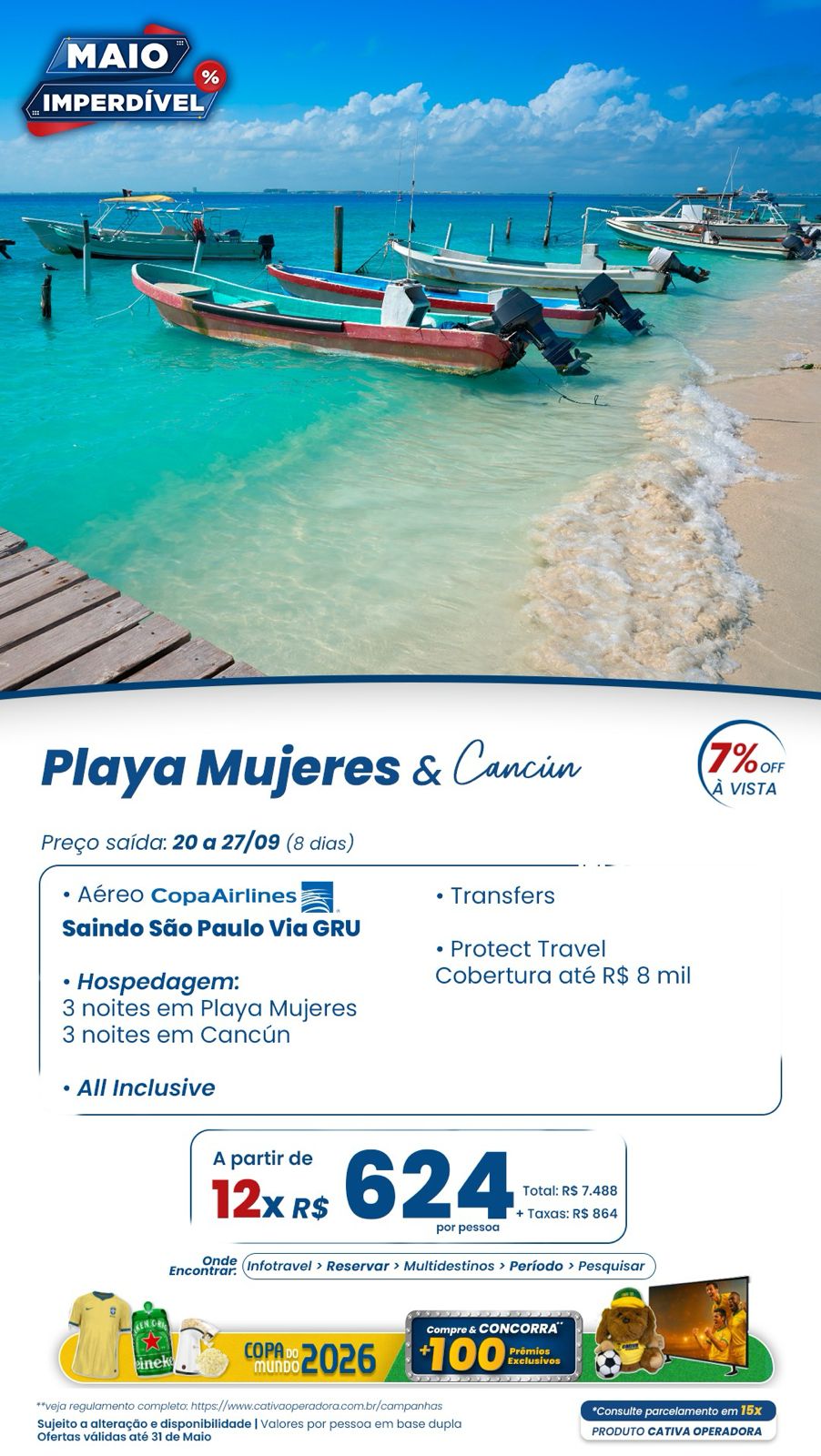 Playa Mujeres e Cancún: all inclusive