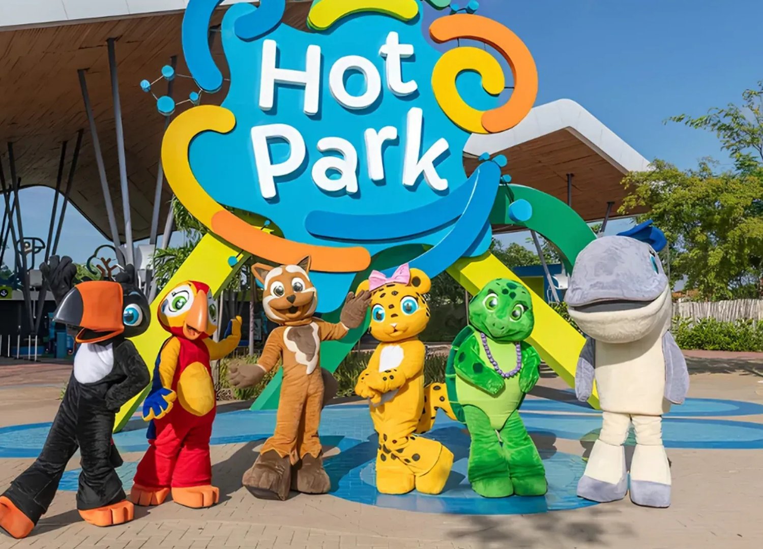 CALDAS NOVAS: Rio Quente Resorts com Hot Park & Parque das Fontes - via Caldas Novas