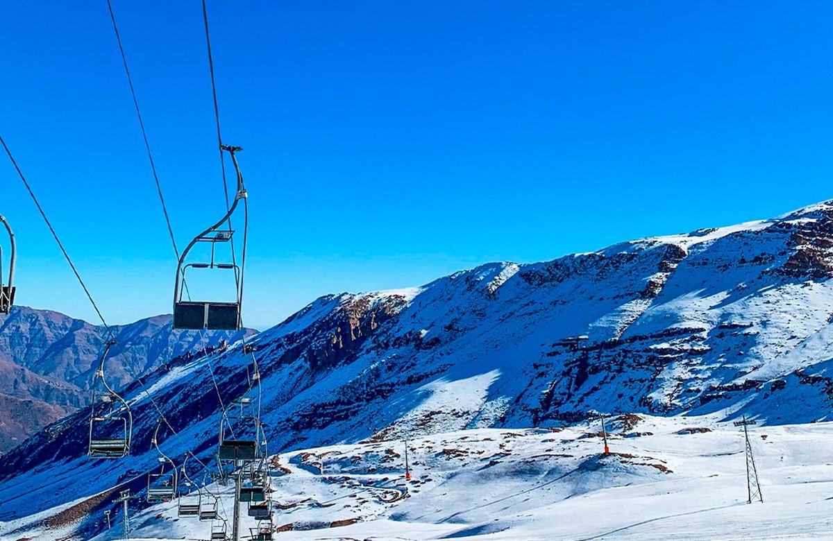 Santiago: temporada de neve no El Colorado