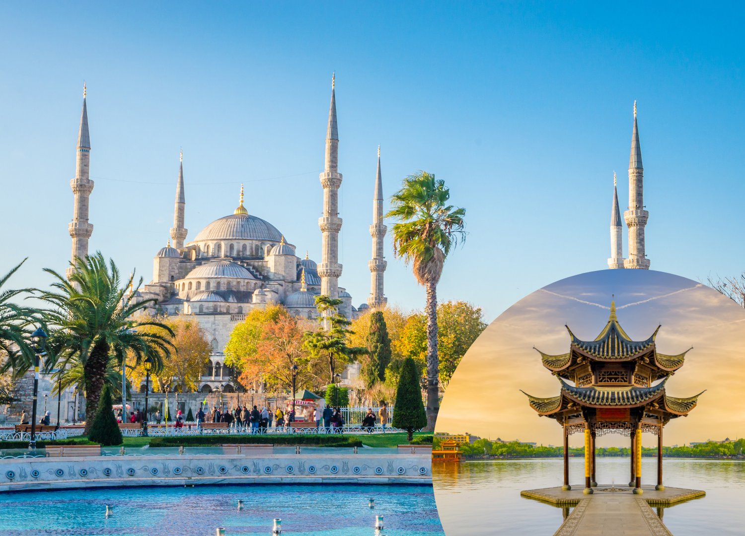 SÃO PAULO: Istambul e China Imperial desde São Paulo