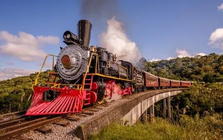 Serra Gaúcha: Serra Gaúcha 3 em 1 - Gramado, Nova Petrópolis e Bento Gonçalves com Trem
