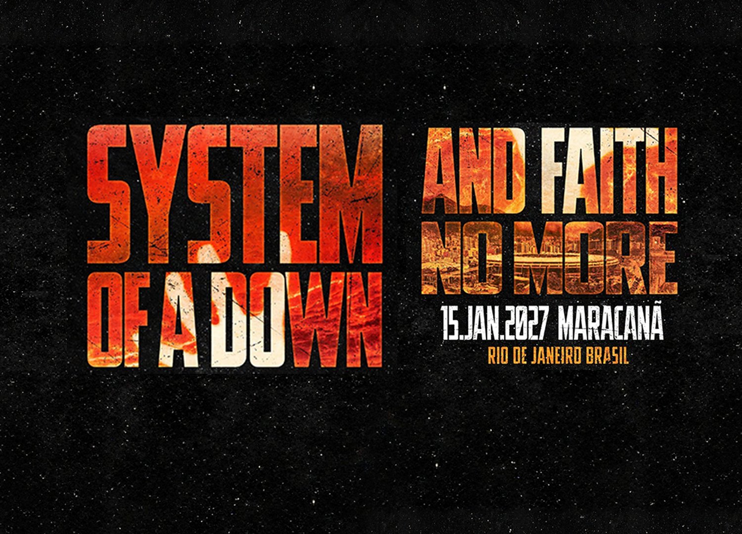 Rio de Janeiro: Show System Of a Down and Faith No More